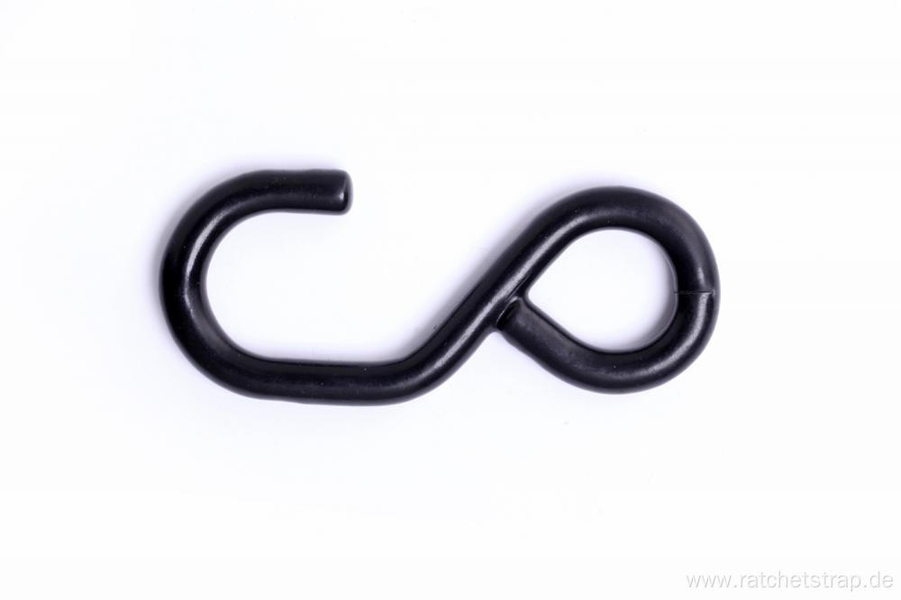 25mm European Type S Hook With Black PVC Coating