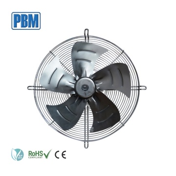 450x140 mm 230V EC Axial Ventilation Fan with Guard Grille: High-Performance Exhaust Solution