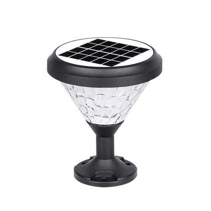 IP65 Waterproof Solar Garden Gate Pillar Lights - Outdoor Solar Powered Gate Light Pillar