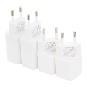 Portable 30W PD Fast Charger Adapter met USB-C en QC voor iPhone, iPad en tablets (EU/UK/VS)
