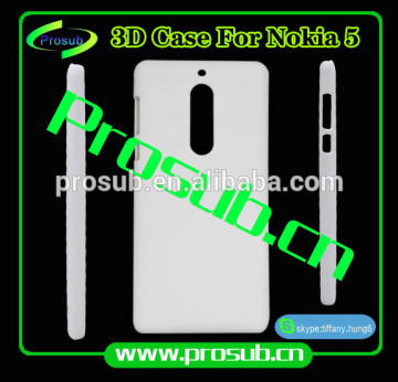 3d sublimation heat transfer blank smartphone case cover for Prosub- Nokia5