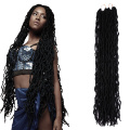 Extension de cheveux au crochet Ombre Nu Faux Locs de 36 pouces