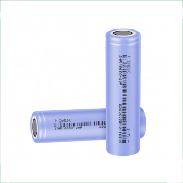 20A Discharge Rate 18650 Lithium-ion Battery for Motorcycle and Electric Vehicles: 3.7V, 2000mAh Capacity