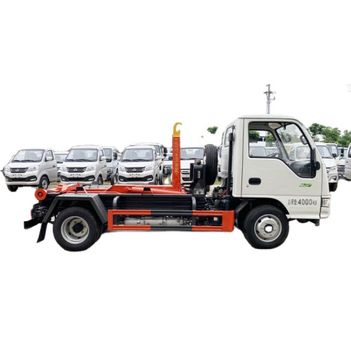 JAC Kangling 3 Ton Hook Lift Garbage Truck For Sale