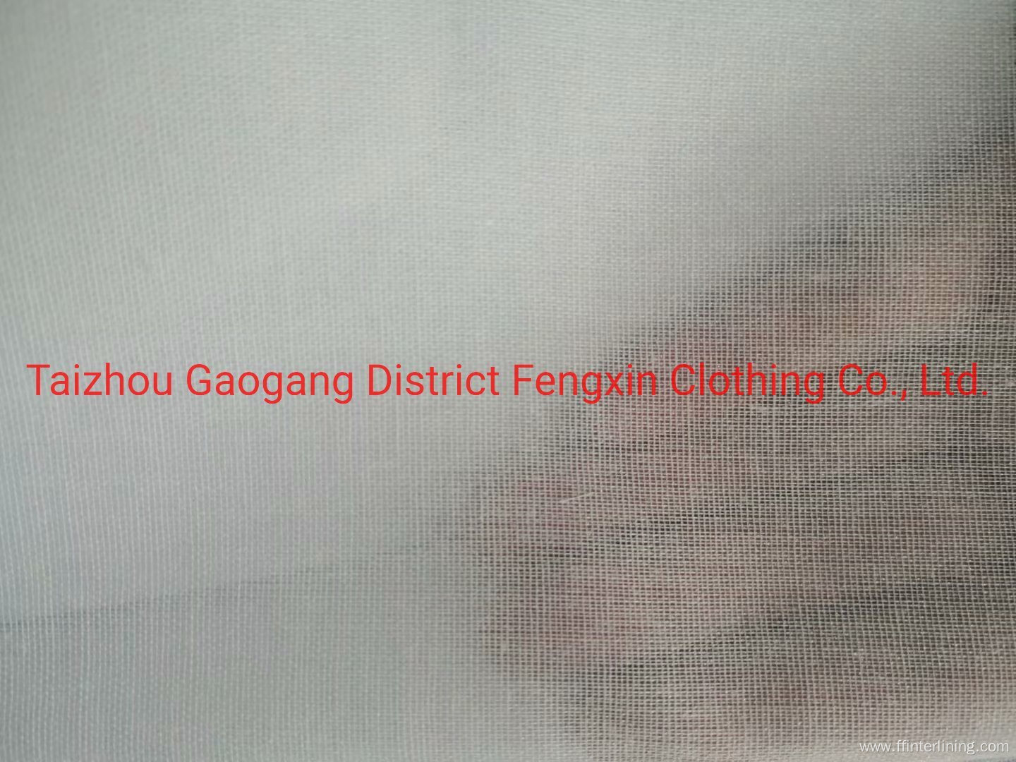 100%Cotton Fabric Fusible Shirt Collar Fusing Interlining