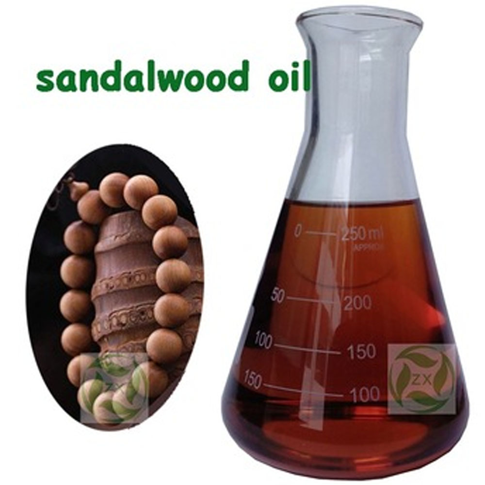 Suministro de fábrica 100% aceite esencial de aceite de sándalo puro
