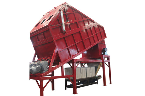 Raw Material bin in rendering plant