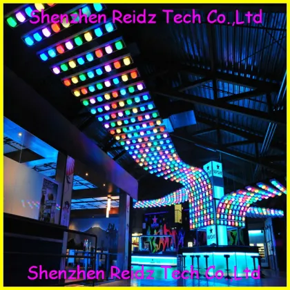 DMX blue led neon rope lights
