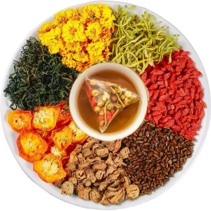 Wholesale Chinese Health Tea Bags - Chrysanthemum Cassia Tea Sachets