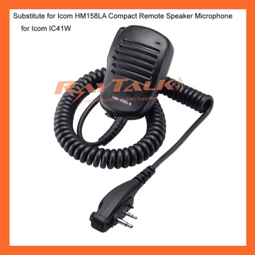 Substitute for Icom Hm158la Compact Remote Speaker Microphone for Icom IC41W