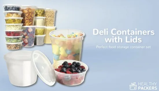 Injection PP Deli cups 8/12/16/24/32oz