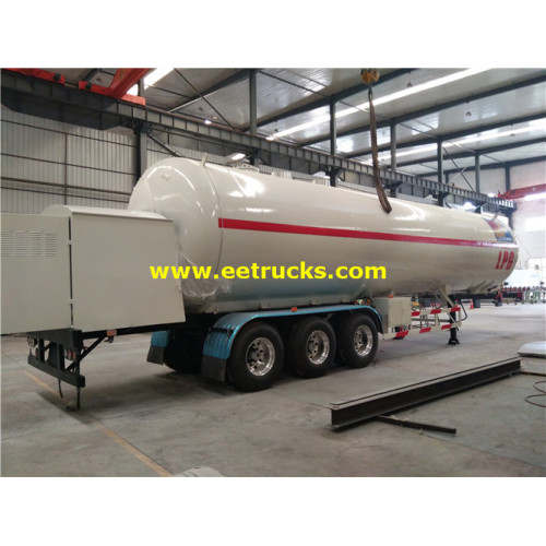 60000l LPG Delivery Trailer Tanks