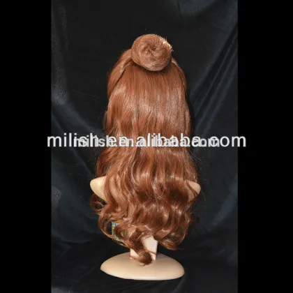 Beauty and the Beast Custom Made cartoon Cosplay Belle Wigs MCW-0099