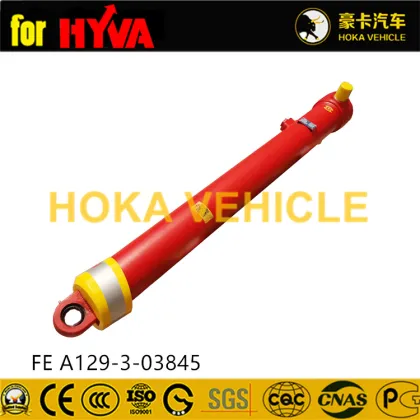 Genuine HYVA Spare Parts Hydraulic Cylinder FE A129-3-03845 for Dump Truck