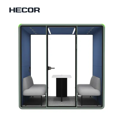 Wellness-Focused Booth for Four