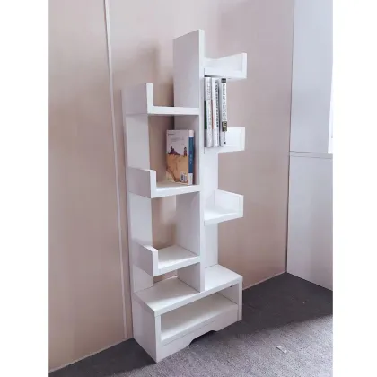 Modern Wood Bookshelf for Living Room and Office Furniture