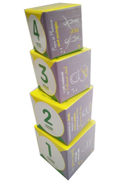 Cube Storage Block Box For Children