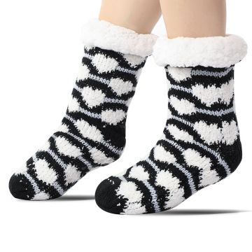 Womens Fuzzy Slippers Socks 2025: Winter Warm Non-Slip Cozy Thick Fleece Lined Thermal Socks