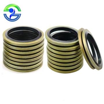 Self-aligning Core Nbr Fkm Metal Rubber Bonded Seal Composite Gasket
