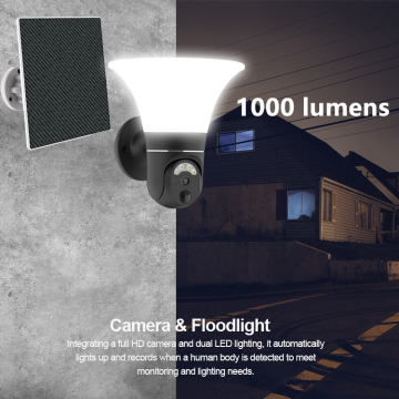 Solarmodule Security WiFi 1080p Outdoor CCTV -Kamera