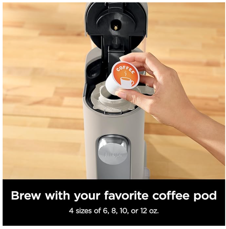 Efficient Single Serve Coffee Machine with Disposable Pods