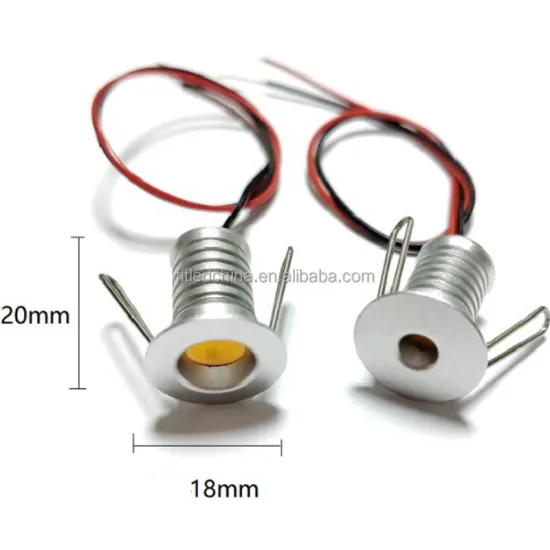 12V 1W Recessed Mini Spot LED Pin Light for Cabinet Shelf