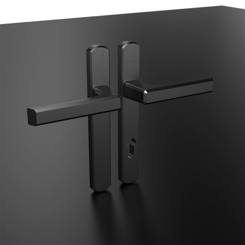 Simple and extremely narrow frame door handle