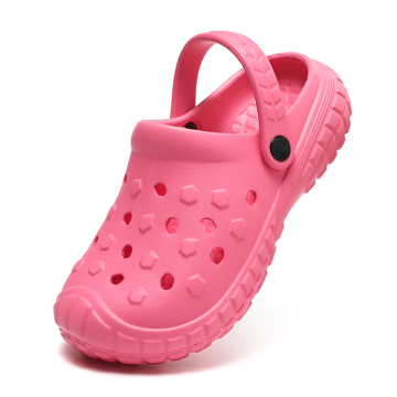 Kids EVA Garden Clogs - Breathable Water Shoes with Adjustable Strap