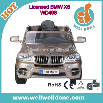 Licensed BMW X5 car for kids ride on 12 volt, with double door open, goodbaby battery car WD498
