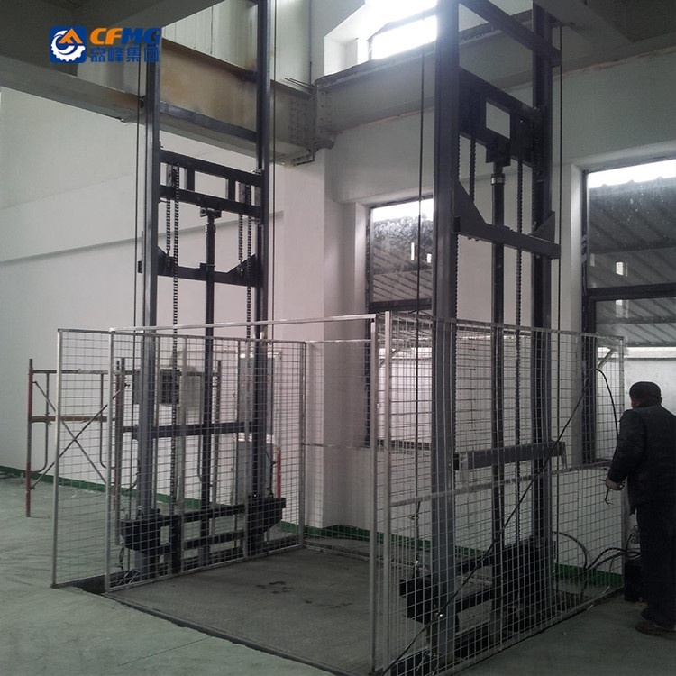 Cargo Lift Platform Warehouse Hydraulic Cylinder Goods Lifting System