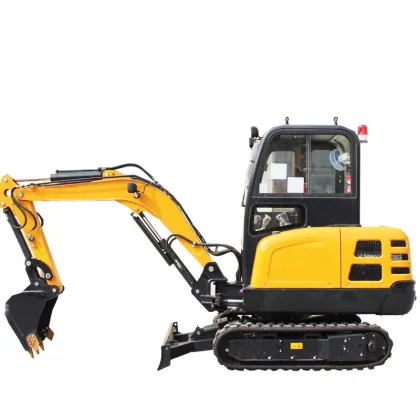 China Titan 2.5ton Mini Hydraulic Crawler Digger with Eaton Components - Free Shipping