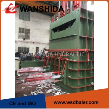 Bararista hidráulica vertical para compressão de resíduos