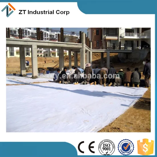 recycled polypropylene nonwoven fabric for road construction