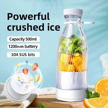 Portable 500ML Rechargeable Blender for Smoothies and Juices