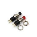 5Pcs PB05A 7mm ON-OFF 2Pin Latching Self-Locking SPST Normally Open Mini Push Button Switch