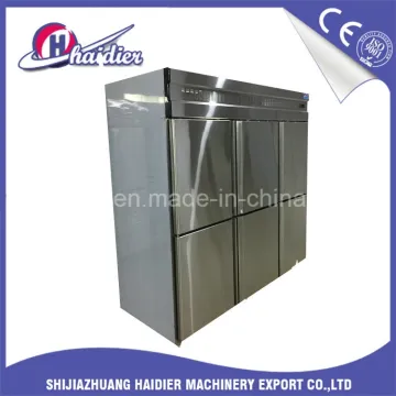 Stainless Steel Freezer 6 Doors Kitchen Refrigerator for Food Storage