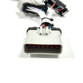 Cavo sdoppiatore a Y femmina OBDII da 16 pin a maschio OBD con connettore da 14 pin, cablaggio adattatore diagnostico