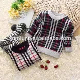 New baby wool sweater design cute baby boy, top design boy sweater