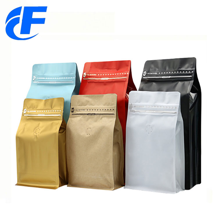 Hot selling new design coffee bag with valve