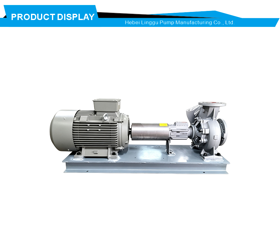 Thermal oil circulation pump