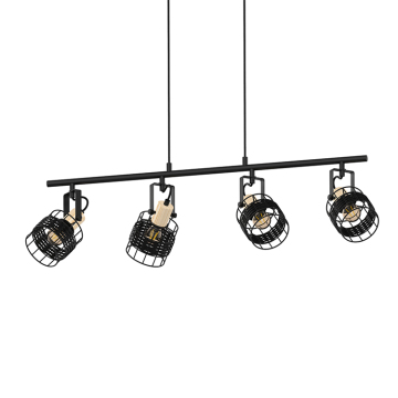 Nordic Metal Industrial Chandelier E26/E27 Bulb Hanging Light