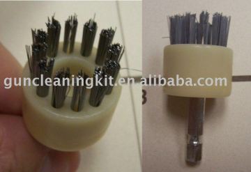 metal battery brush
