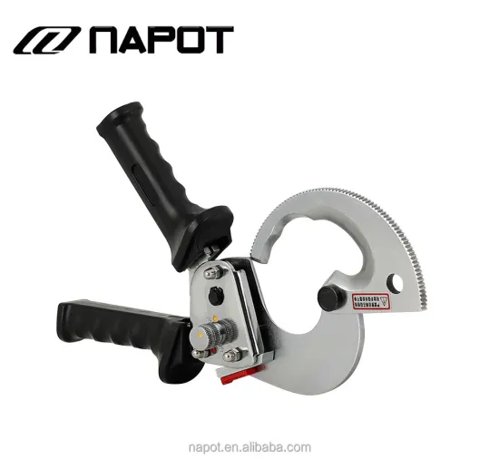 XLJ-D-500 Manual Ratchet Cutter - Adjustable Wire Cutter for 500mm Copper and Aluminum Cables