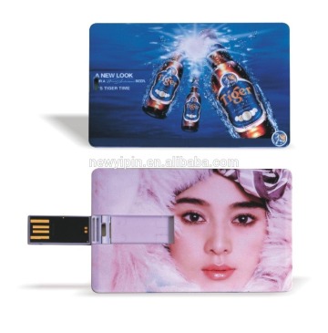 Personality custom credit card shape usb flash drive usb card