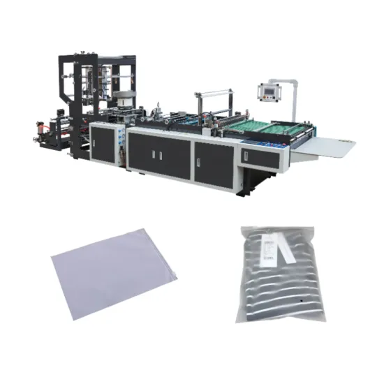 High-Speed Zipper Bag and Pouch Manufacturing Machine for Plastic, Polythene, and Pe Zip Lock Bags