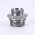 Male stainless steel straight union fitting