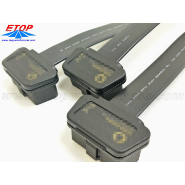 Custom Flat OBD Diagnostic Cable