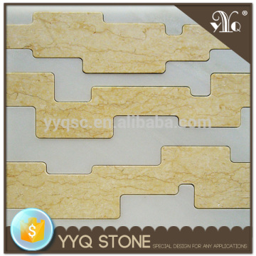 Wall decoration waterjet pattern hotels marble floor pattern