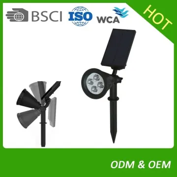 2016 wholesale IP65 waterproof motion sensor led solar wall outdoor lighting