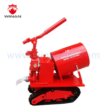 Fire Robot with a New Design for Fire Fighting Euipment